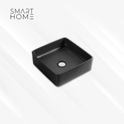 Lavamanos Cuadrado Negro